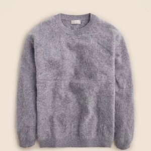 J.Crew Brushed cashmere relaxed crewneck sweater